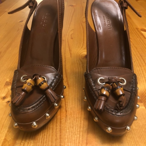 Gucci slingback heels - Picture 2 of 4